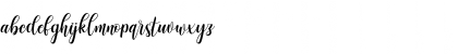 Download Angestina Regular Font Lowercase Preview