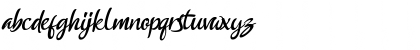 Download Anthurium Italic Font Lowercase Preview