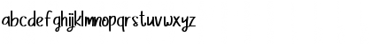 Download Aokiji Regular Font Lowercase Preview