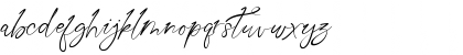 Download Aqua Script Regular Font Lowercase Preview