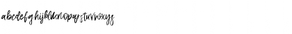 Download Aquilla Regular Font Lowercase Preview