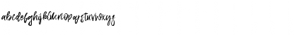 Download Aquilla Regular Font Lowercase Preview