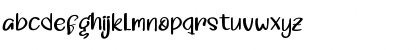 Download Aragel Regular Font Lowercase Preview