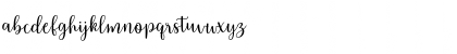 Download Arbhie Script Regular Font Lowercase Preview