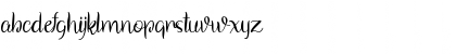 Download Arionna Regular Font Lowercase Preview