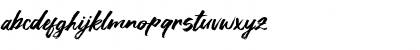Download Asia Tiger Regular Font Lowercase Preview