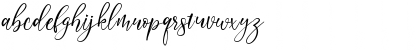 Download asmirandah Regular Font Lowercase Preview