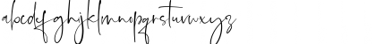Download Asmiyati Regular Font Lowercase Preview