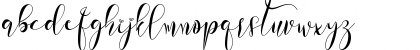 Download Astherlia Regular Font Lowercase Preview