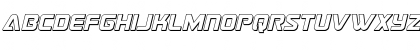 Download Astro Armada 3D Italic Regular Font Lowercase Preview