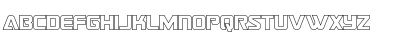 Download Astro Armada Outline Regular Font Lowercase Preview