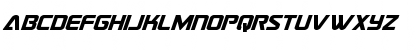 Download Astro Armada Super-Italic Regular Font Lowercase Preview