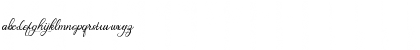 Download Bring Heart Regular Font Lowercase Preview