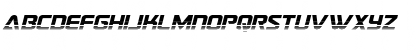 Download Astro Armada Twotone Italic Regular Font Lowercase Preview