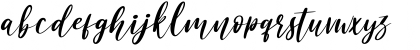 Download Athena - Personal Use Regular Font Lowercase Preview