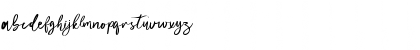 Download Aulores Regular Font Lowercase Preview