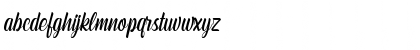 Download Auntie Regular Font Lowercase Preview