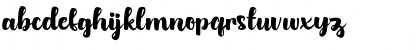 Download Austhatic Script Regular Font Lowercase Preview