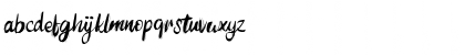Download Autined FREE Regular Font Lowercase Preview