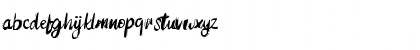 Download Autined FREE Regular Font Lowercase Preview