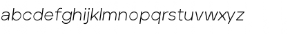 Download Aventa Personal Use Only Light Itallic Font Lowercase Preview