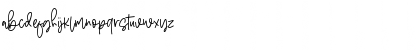 Download Aventurine Regular Font Lowercase Preview