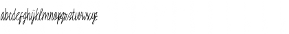 Download Avoratu Regular Font Lowercase Preview