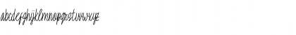 Download Avoratu Regular Font Lowercase Preview