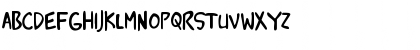 Download Awkward Billy Regular Font Lowercase Preview
