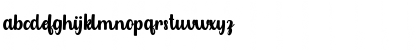 Download Azarita Regular FREE Regular Font Lowercase Preview