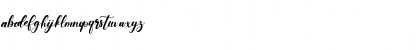 Download Baby Lovely Regular Font Lowercase Preview