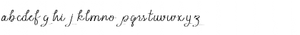 Download Beautylope Handraw Font Lowercase Preview