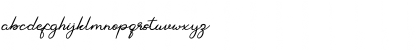 Download Berthan Regular Font Lowercase Preview
