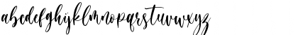 Download Blessing Day Regular Font Lowercase Preview