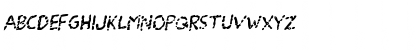 Download Blood Drenched Rotalic Regular Font Lowercase Preview