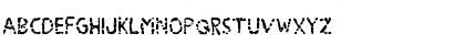 Download Blood Drenched Staggered Regular Font Lowercase Preview