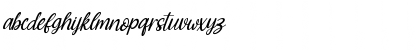 Download Blossom Italic Regular Font Lowercase Preview