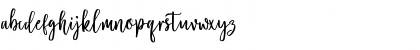 Download Blossomed Regular Font Lowercase Preview