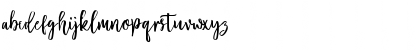Download Blossomed Regular Font Lowercase Preview