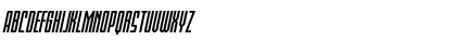 Download Blue Cobra Bold Expanded Ital Regular Font Lowercase Preview