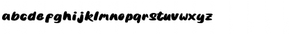 Download Bobaniac Regular Font Lowercase Preview