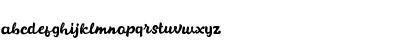Download Bodyluck Regular Font Lowercase Preview