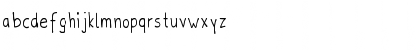 Download Boldbolder Hand Regular Font Lowercase Preview