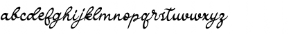 Download Bollgania Regular Font Lowercase Preview