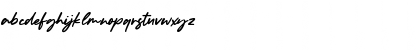 Download Bolognaise Regular Font Lowercase Preview
