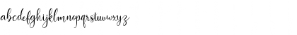 Download bolyvina Regular Font Lowercase Preview