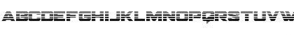 Download Bomber Escort Gradient Regular Font Lowercase Preview