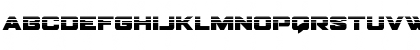 Download Bomber Escort Halftone Regular Font Lowercase Preview