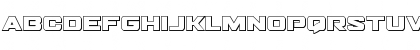 Download Bomber Escort Outline Regular Font Lowercase Preview