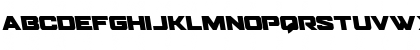 Download Bomber Escort Semi-Leftalic Regular Font Lowercase Preview